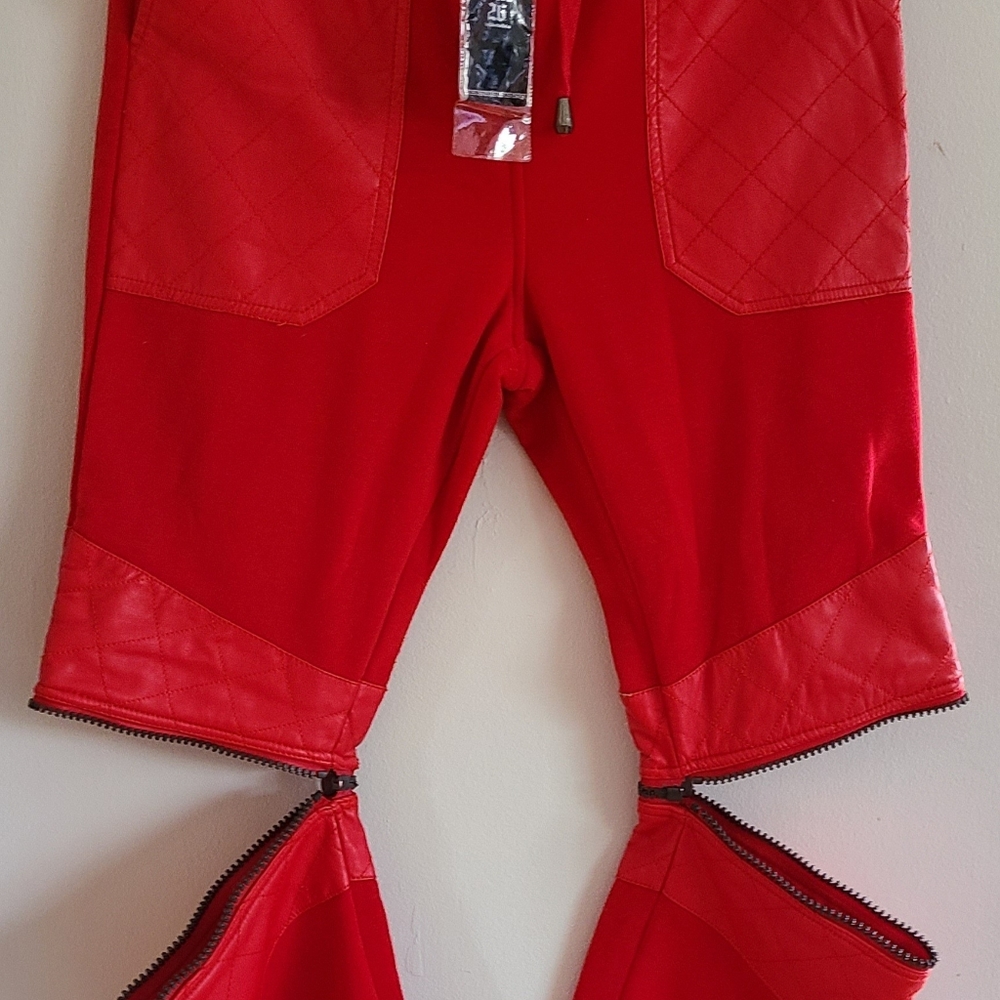 Bare Fox 2 In One Red Pant Size Large - Picture 3 of 3